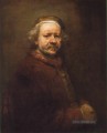 Selbst Porträt 1669 Rembrandt